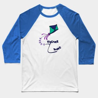 Kite, the Hipster Drone Baseball T-Shirt